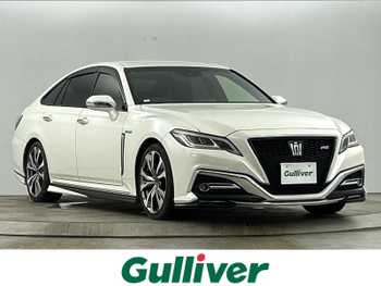 トヨタ クラウン ハイブリッド RS アドバンス 禁煙 純正8型ナビ TRDエアロ モデリスタAW