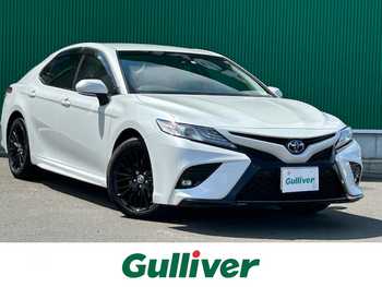 トヨタ カムリ WS ブラックエディション 純正8型ナビ バックカメラ ドラレコ BSM
