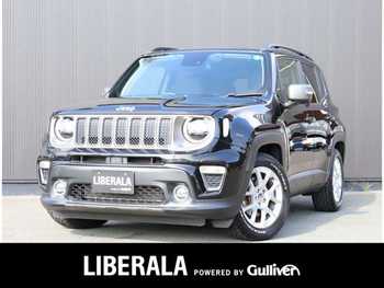 クライスラー・ジープ ジープ レネゲード リミテッド 黒革 AppleCarplay LED Bカメ ACC BSM LKA