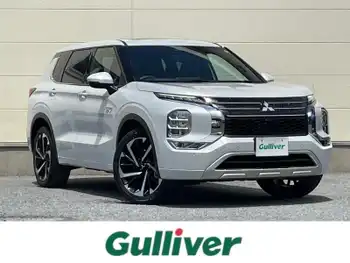 三菱 アウトランダー ＰＨＥＶ P サンルーフ マイパイロット 革温席 BSM LED