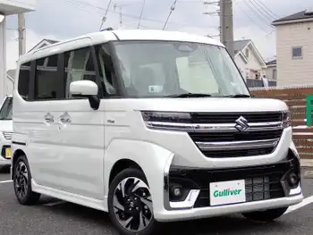 スズキ スペーシア カスタム HYBRID XS 届出済未使用車 両パワスラ オートライト