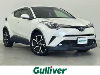トヨタ Ｃ－ＨＲ G 純正9型ナビ LEDランプ 黒本革 RCTA BSM
