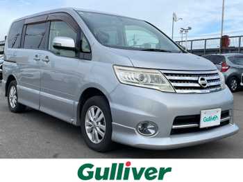 日産 セレナ ハイウェイスター 社外エンスタ バックカメラ 純正HDDナビ