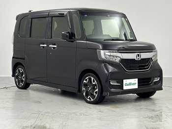 ホンダ Ｎ ＢＯＸ カスタム G L ターボ ホンダセンシング 衝突軽減 純正ナビ Rカメラ 両側電動 ETC
