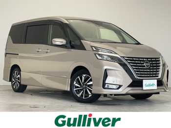 日産 セレナ ハイウェイスター V 純正10型ナビ 後席モニター 両側電動 BSM