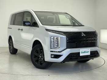 三菱 デリカＤ：５ ブラックエディション バックカメラ 後席モニター スマートキー