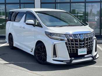 トヨタ アルファードハイブリット SR Cパッケージ 寒冷地 TRDエアロ 11型ナビ 後席モニタ