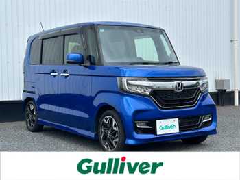 ホンダ Ｎ ＢＯＸ カスタム G L ターボ ホンダセンシング 純正8型ナビ バックカメラ ハーフレザー