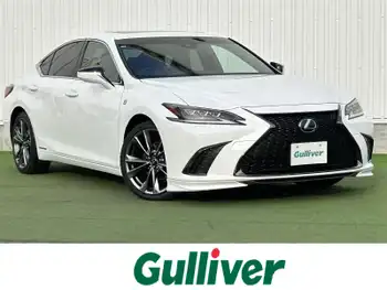 レクサス ＥＳ 300h Fスポーツ 禁煙車 12.3型ナビ ムーンルーフ 黒革 LED