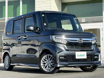 ホンダ Ｎ ＢＯＸ カスタム L ターボ 純正ナビ Bカメラ 両側PS シートヒーター
