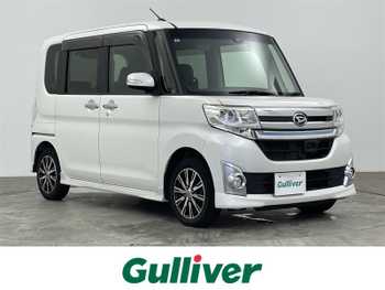 ダイハツ タント カスタム X トップED SAⅡ 純正ナビ 前後ドラレコ Bluetooth ETC