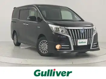 トヨタ エスクァイア ハイブリッド Gi 黒革 寒冷地仕様 両側Pスラ バックカメラ