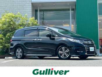 ホンダ オデッセイ アブソルート ホンダセンシング 純正9型ナビ 両側電動 後席モニター ETC