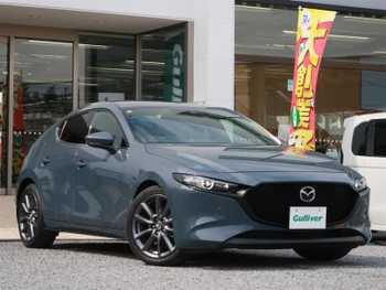 マツダ マツダ３ファストバック 20S Lパッケージ ワンオーナー 純正ナビ フルセグ 黒革 BSM