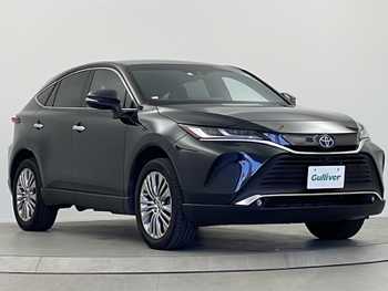 トヨタ ハリアー ハイブリッド Z レザーパッケージ 純正12.3インチモニター　全方位カメラ