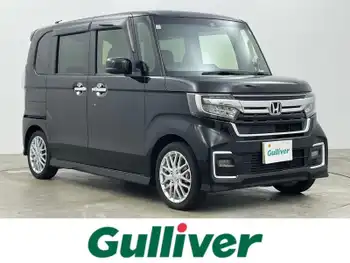 ホンダ Ｎ ＢＯＸ カスタム L ターボ 純正8型ナビ 衝突軽減 両側電動 追従走行