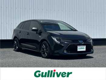 トヨタ カローラツーリング ハイブリッド ダブルバイビー 純正9型ナビ前後ドラレコフルセグETC