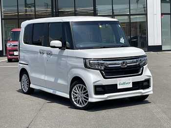 ホンダ Ｎ ＢＯＸ カスタム L ターボ ・4WD ・純正ナビ ・フルセグ・スペアキー