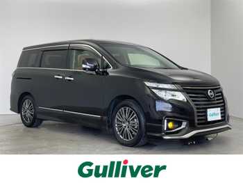日産 エルグランド 250HWS Sジェットブラック アーバンクロム SR 純正ナビ 後席モニター 全方位 茶革 ETC