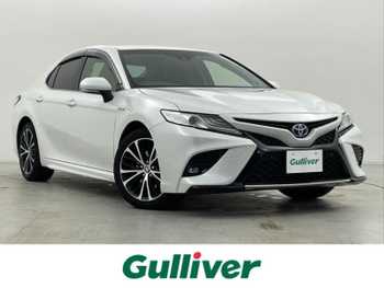 トヨタ カムリ WSレザーパッケージ 純正8型ナビ JBL BSM ETC2.0 衝突軽減 禁煙