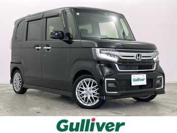 ホンダ Ｎ ＢＯＸ カスタム L ターボ 禁煙車/ACC/純正ナビ/Bカメラ/ドラレコ/ETC