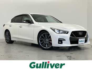 日産 スカイライン 400R 禁煙車/BOSE/全周囲カメラ/ACC/白本革/BSM