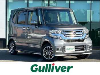 ホンダ Ｎ ＢＯＸ カスタム SSパッケージ 純正ナビ Bカメ 両側電動扉 温席 ETC BT