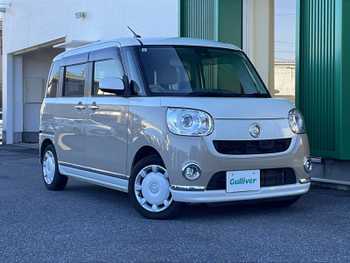 ダイハツ ムーヴ キャンバス G メイクアッフ SA Ⅱ 禁煙車 社外SDナビ 衝突軽減 バックカメラ