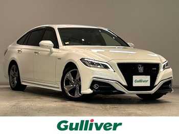 トヨタ クラウン ハイブリッド RS 純正ナビ フルセグTV TSS シートヒーター