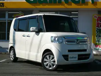 ホンダ Ｎ ＢＯＸ G Lパッケージ 禁煙車　片側パワースライド　社外ナビ