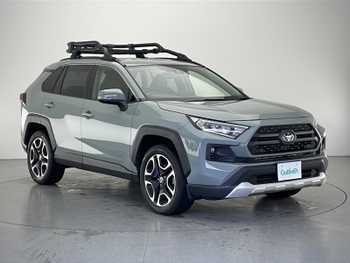 トヨタ ＲＡＶ４ アドベンチャー 純正9型DA セーフティセンス 前後ドラレコ