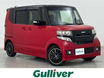 ホンダ Ｎ ＢＯＸ カスタム G ターボ Lパッケージ 純正ナビ クルコン 衝突軽減 ドラレコ ETC