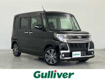 ダイハツ タント カスタム RS トップED SAⅡ 禁煙車 両側電動ドア 純ナビ ドラレコ LED