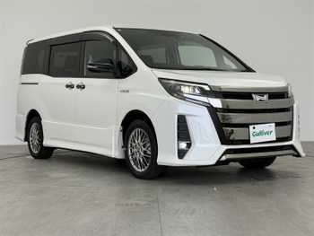 トヨタ ノア ハイブリッド Si 純正10インチナビ 後席モニター ドラレコ