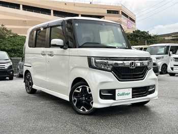 ホンダ Ｎ ＢＯＸ カスタム G L ターボ ホンダセンシング 県外仕入 純正ナビ 両側パワスラ フルセグ