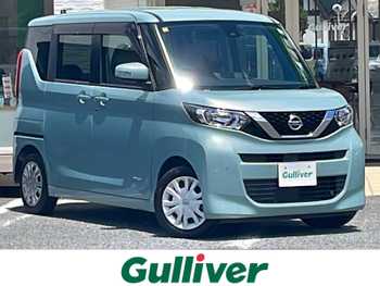 日産 ルークス X ソーダブルー 9型ナビ 全方位 両側パワスラ
