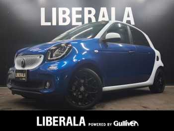 スマート ＭＣＣ スマート フォーフォー ターボ 黒革シート ガラスルーフ 前シートヒーター