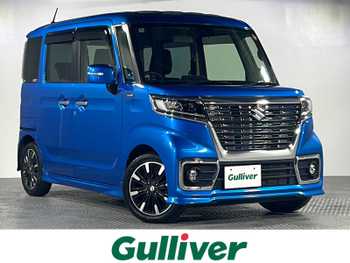 スズキ スペーシア カスタム HYBRID XS 1オーナー 禁煙車 純正ナビTV 両側パワスラ