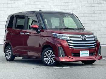 トヨタ ルーミー カスタムG 純正ナビ Bカメ 両側Pスラ ドラレコ ETC