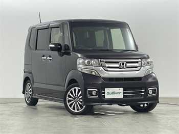 ホンダ Ｎ ＢＯＸ カスタム G ターボ Lパッケージ 純正ナビ バックカメラ 両側電動 クルコン