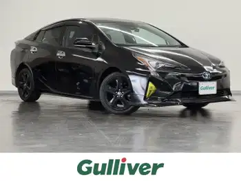 トヨタ プリウス A プレミアム　ツーリングセレ エアロ/11型ナビ/TV/黒革/BSM/パワーシート