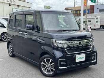 ホンダ Ｎ ＢＯＸ カスタム L ワンオーナー 純正ナビ フルセグ 左側電動