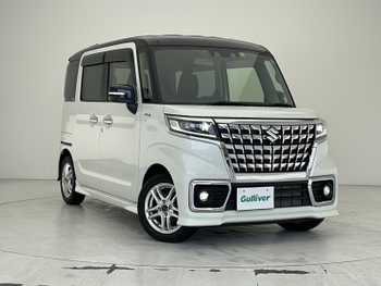 スズキ スペーシア カスタム HYBRID XS 純正ナビ DVD 両側パワスラ シートヒーター