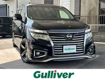 日産 エルグランド 250ハイウェイスター フローティングナビ 　純正Fダウンモニター