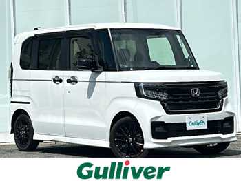 ホンダ Ｎ ＢＯＸ カスタム L ターボ スタイル+ブラック 純正8型ナビ 両側パワスラ ドラレコ AHB