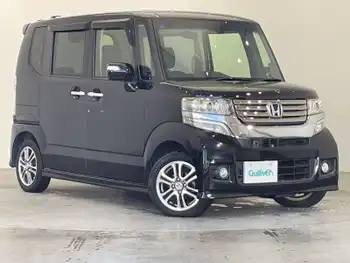ホンダ Ｎ ＢＯＸ カスタム G SSパッケージ 純正ナビ 禁煙車 両側パワースライドドア
