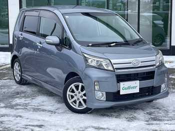 ダイハツ ムーヴ カスタム X SA 社外ナビ ETC 純正アルミ スマートキー LED