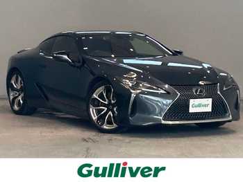 レクサス ＬＣ 500 Lパッケージ ガラスルーフ 社外エアロ 純正ナビ LSS+