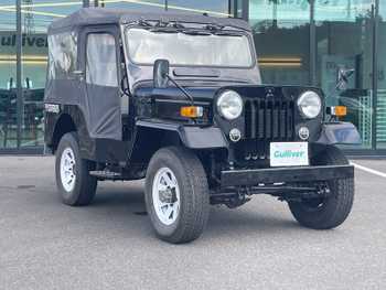 三菱 ジープ  4WD ターボ車 ハーフレザーシート 記録簿
