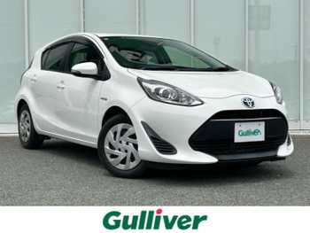 トヨタ アクア S 社外ナビ Bカメ ETC ステアリングスイッチ